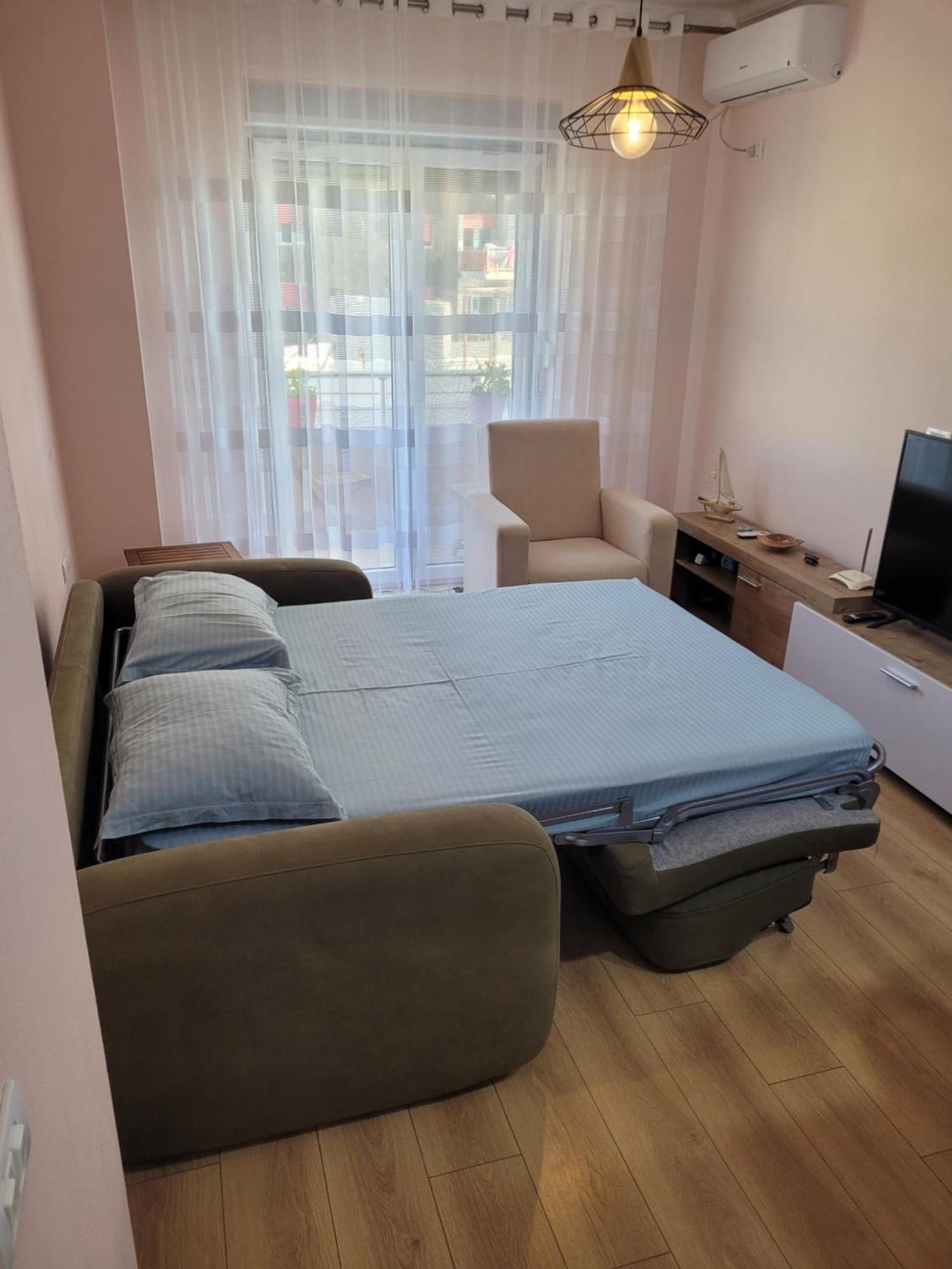 Beach View Apartment, Golem Драч Екстериор снимка