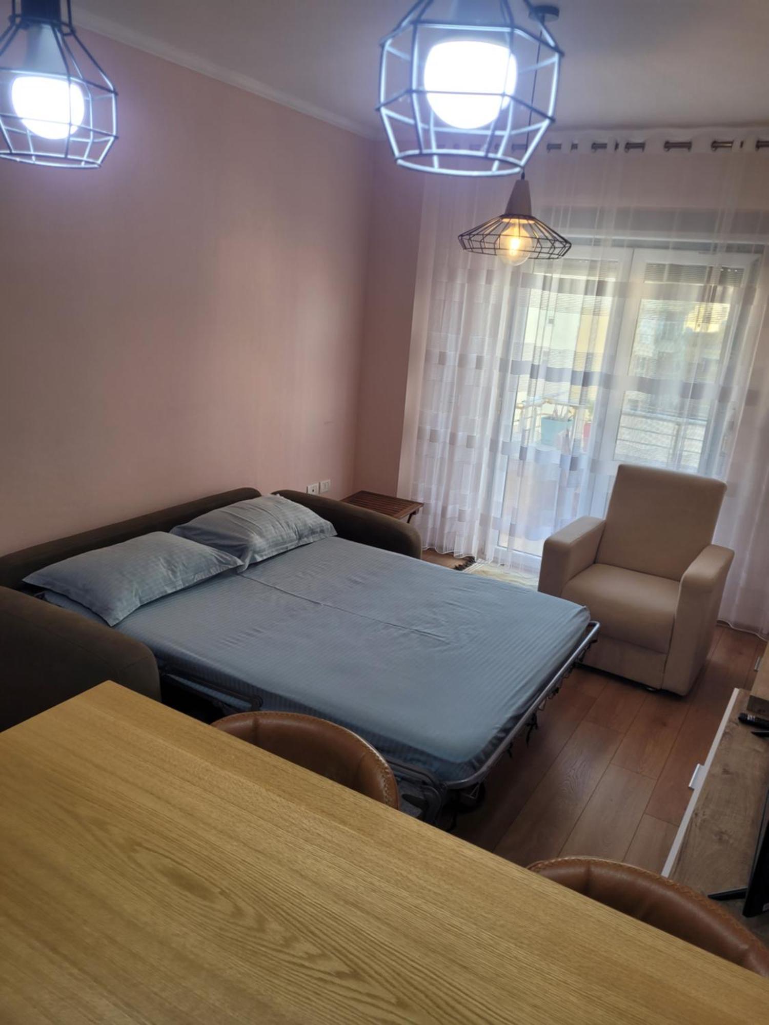 Beach View Apartment, Golem Драч Екстериор снимка
